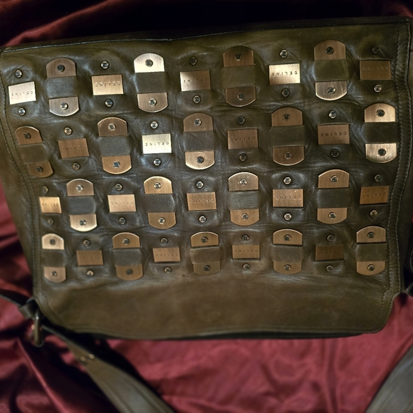 Celine Bag with Copper Colored Hardware-Messenger Style - Picture 9 of 13
